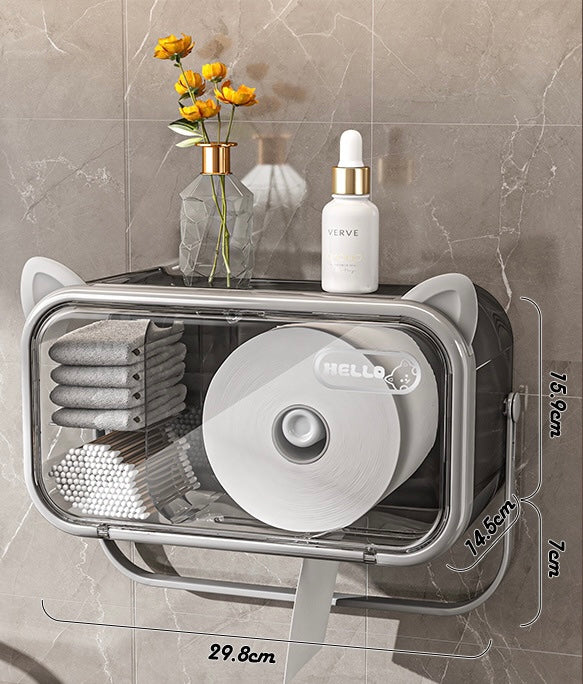 New Korean bathroom multifunctional wall-mounted tissue box