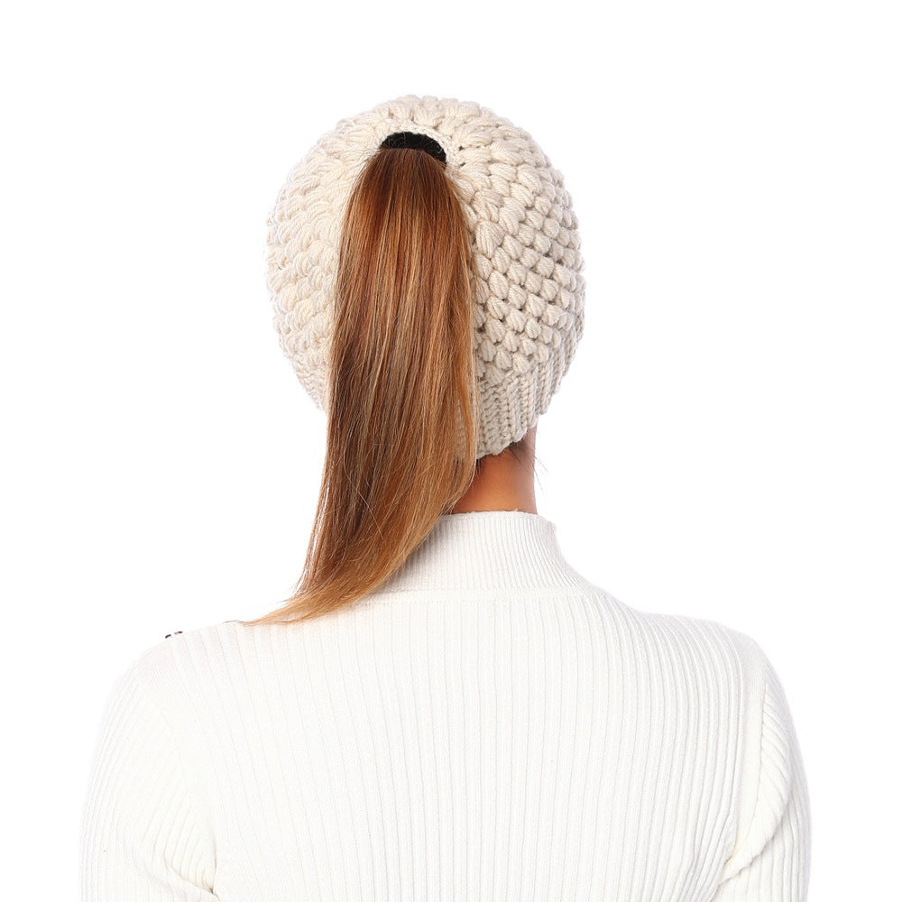 Women winter knitted hat