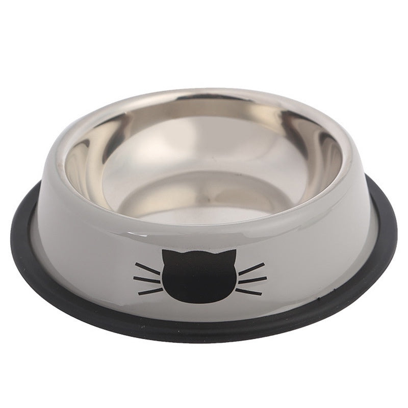 Hot-selling color stainless steel pet bowl