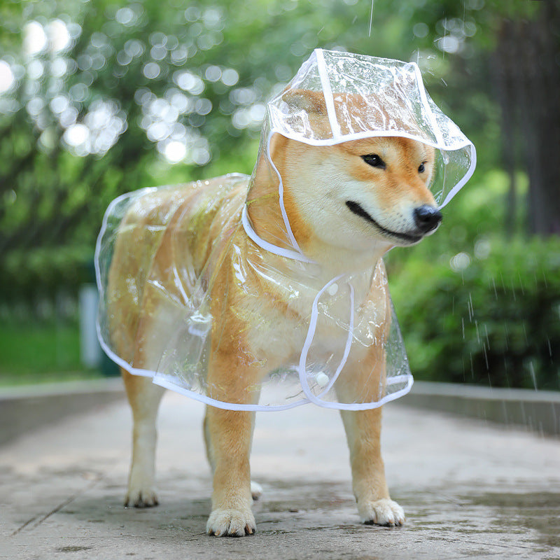 Pet Dog Raincoat waterproof dog raincoat