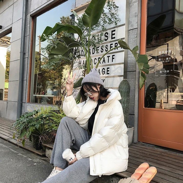 Korean Women Winter loose cotton-padded clothes jacket