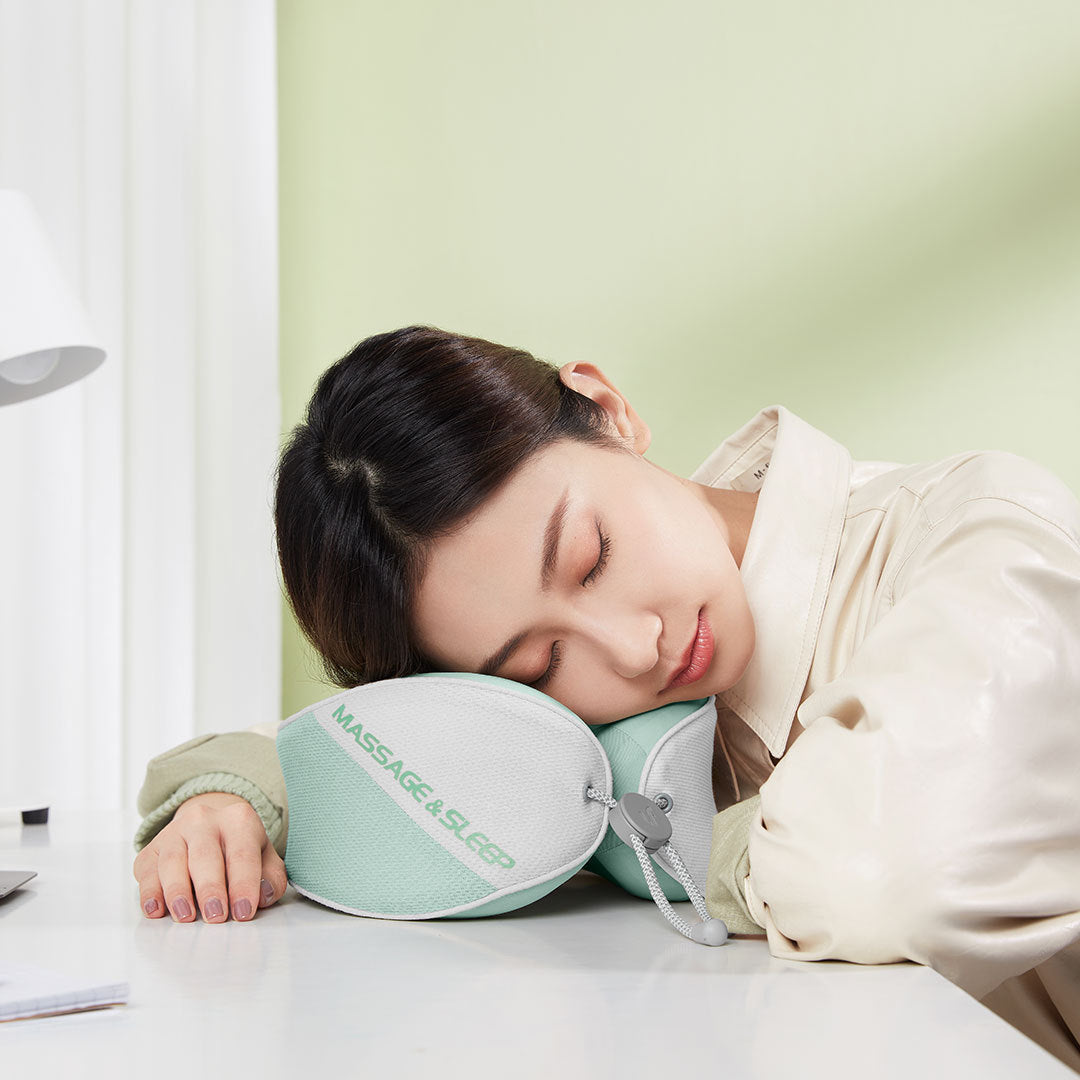 Memory Foam Massage Neck Pillow