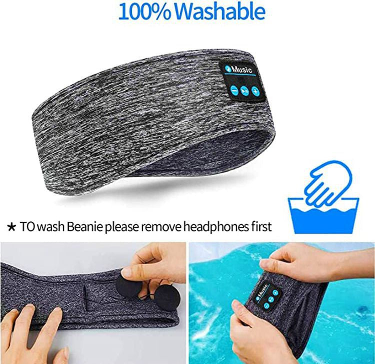 3 in 1 Wireless sports bluetooth music headband sleep eye mask