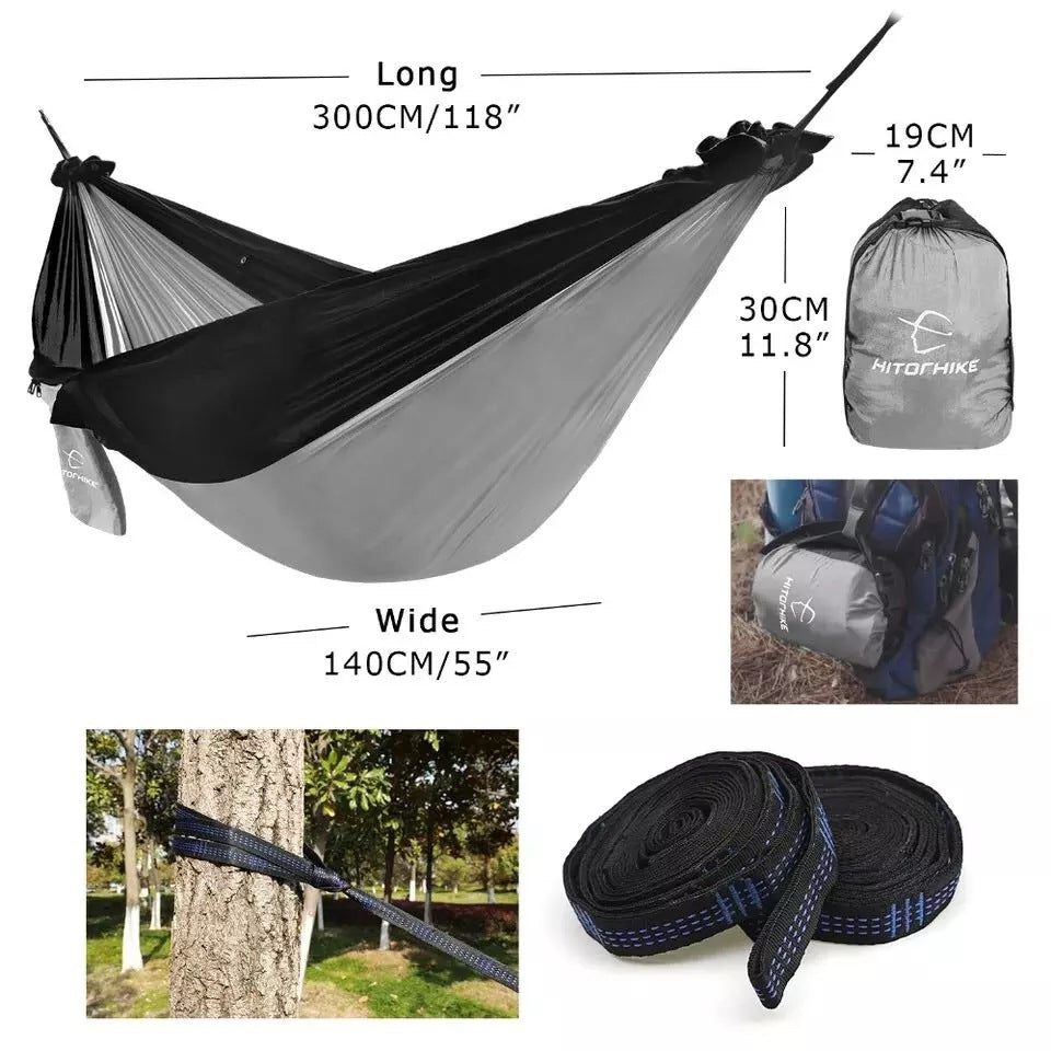 Travel outdoor anti-rollover sport camping hammock