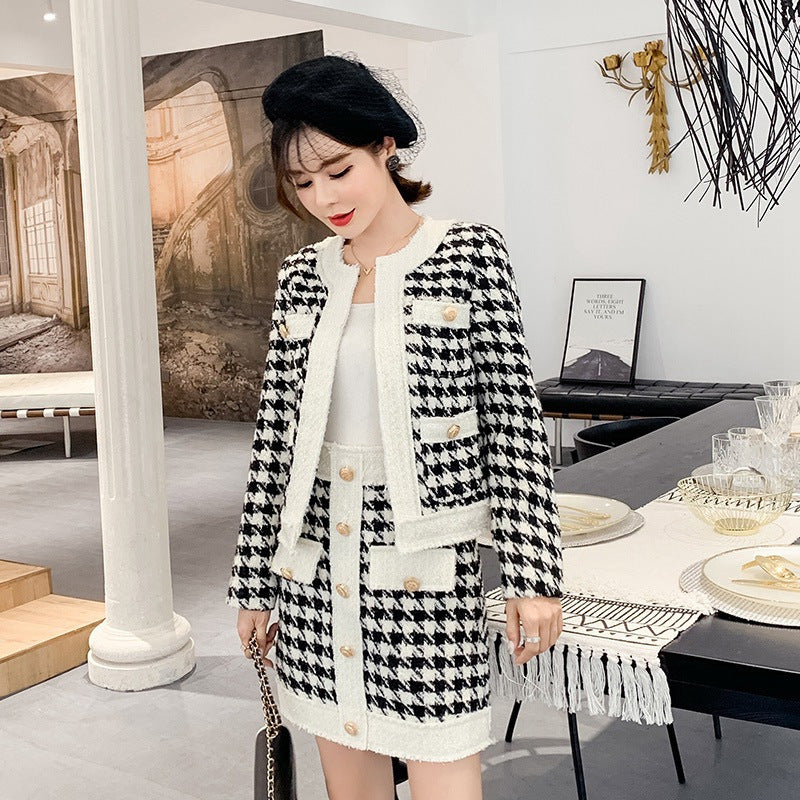 Korean Women age-reducing fashion suit set