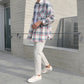 MRCYC Korean Men’s trendy plaid jacket shirt