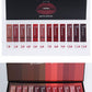 New set 12 color square tube sexy red lipstick