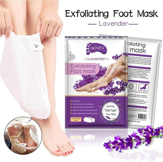 ALIVER dead skin calluses foot mask