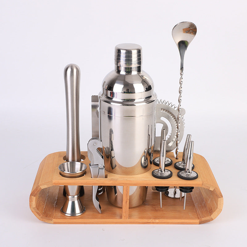 Stainless steel cocktail set