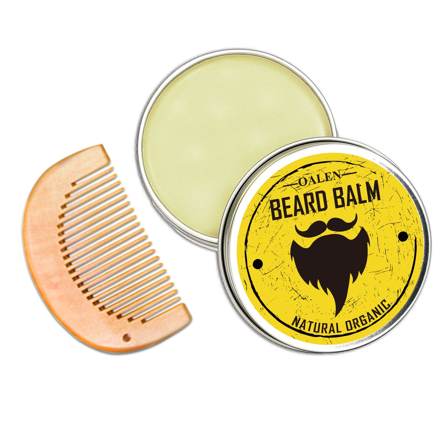 Men Moustache Cream Beard Oil Kit