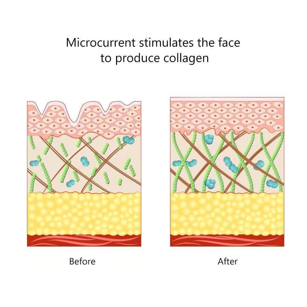 Face Lift Microcurrent Roller Massager