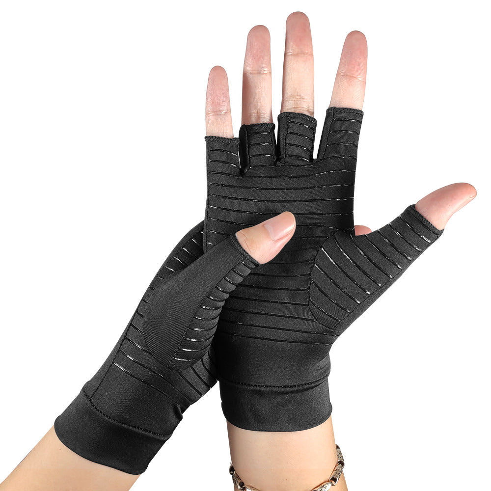 Daily health care or copper ion sports gloves