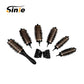 High temperature resistant aluminum curly hair comb set