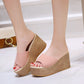 Women high heel slippers