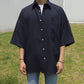 NTZOZ Men’s Korean summer shirt blouse