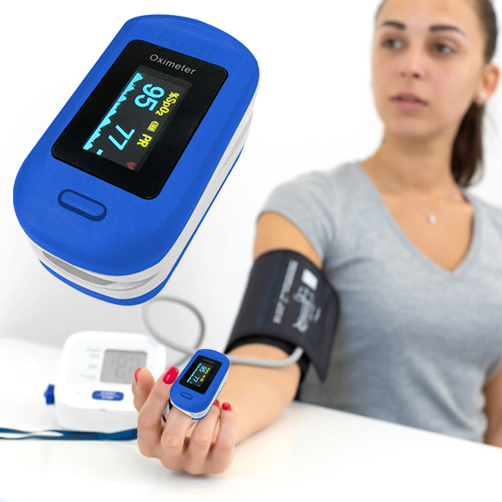 Finger clip oximeter