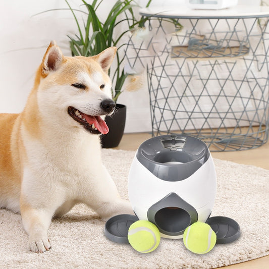 New Pets dogs accessories feeder I Tennis ball launcher machine games