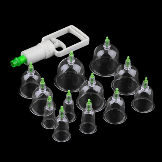 Effective Healthy 12 Cups Medical Vacuum Cupping