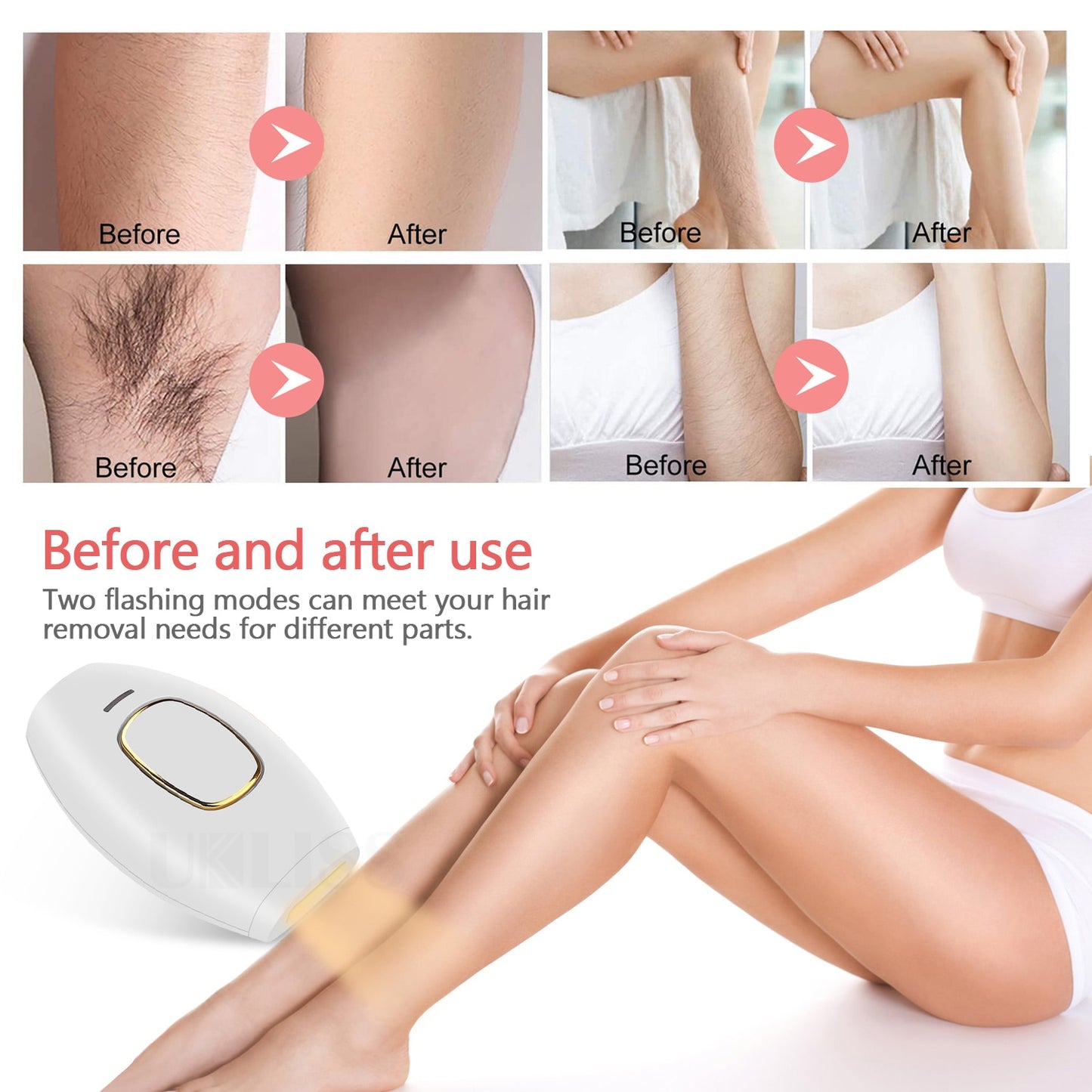 Home Professional IPL Laser Epilator