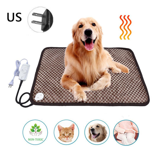 Pet Dog Cat Waterproof Adjustable Heating Electric Heating Pad