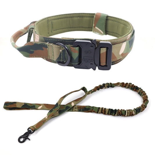 Explosive Tactical Collar Leash Pet Collar