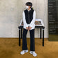 MYQ Korean Men’s high-quality trend wide-leg trousers