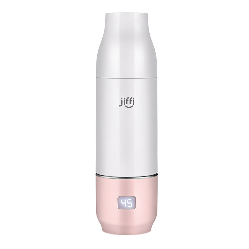 JIFFI Smart USB Portable Outing Insulation Heating Rinse Milk Bottle