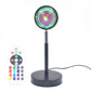 16 color video background sunset led light