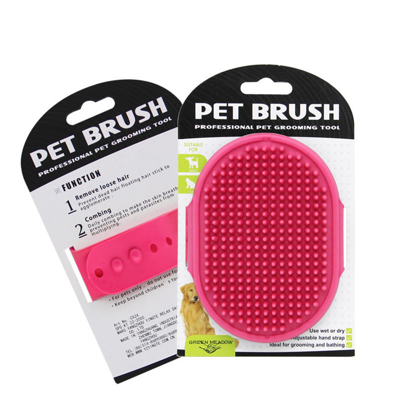 Pet bathing brushes for cats and dogs