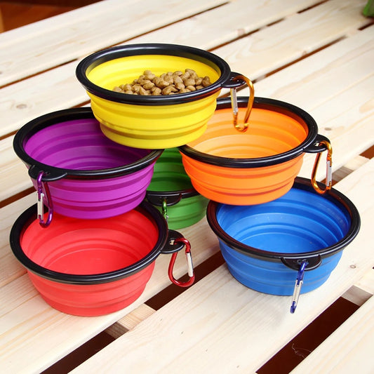 Silicone Large Foldable Pet Bowl