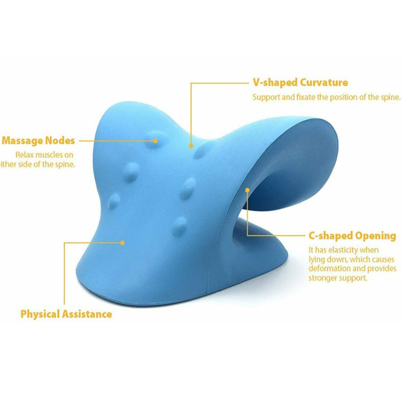 PU cervical spine massage acupressure pillow