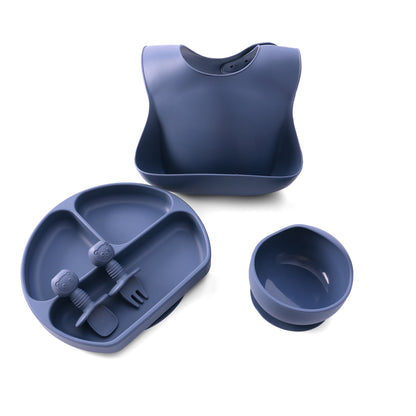 Export silicone tableware four-piece set