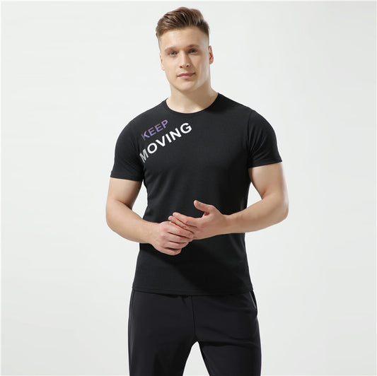 Men’s Ice Silk Nylon Sports T-Shirt