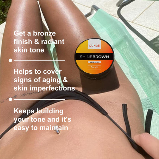 Sports Aloe gel bronze tanning cream