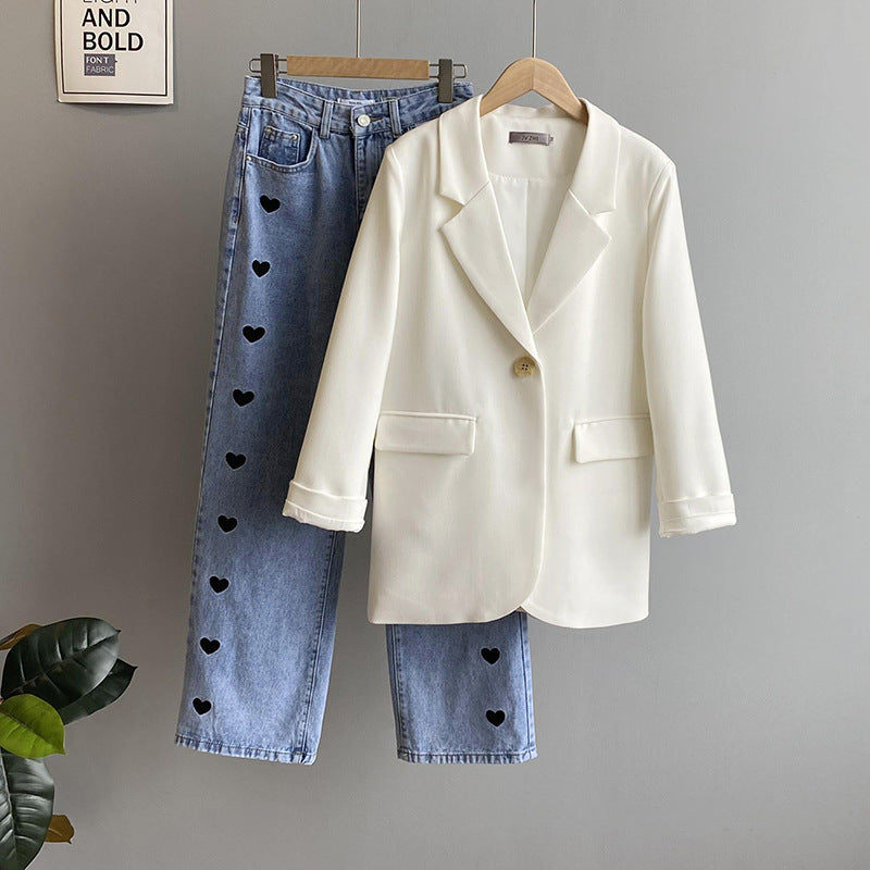 Korean Women Spring Casual Suit Top