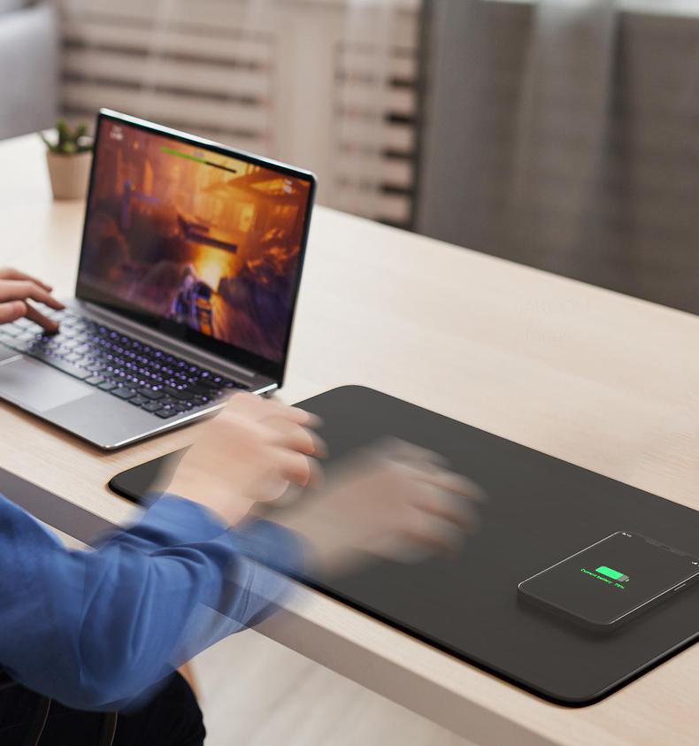 MC3 wireless charging heating mouse pad