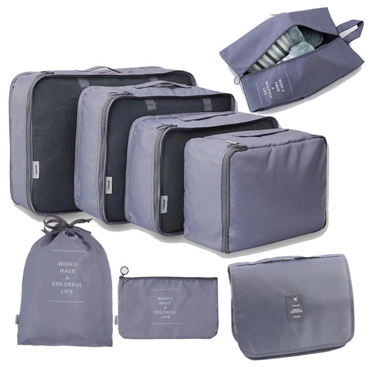 Hot sale Korean Travel storage suit 8-piece set