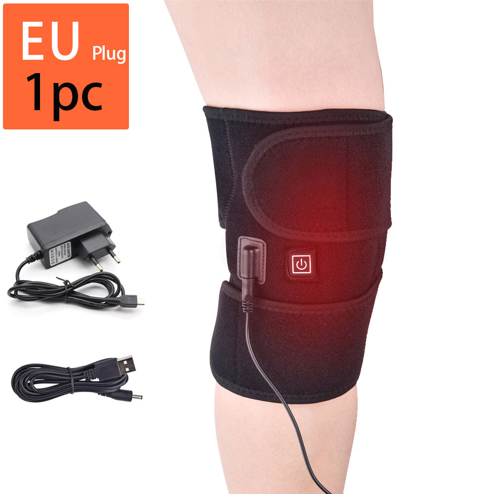 Heating knee joint protective massager