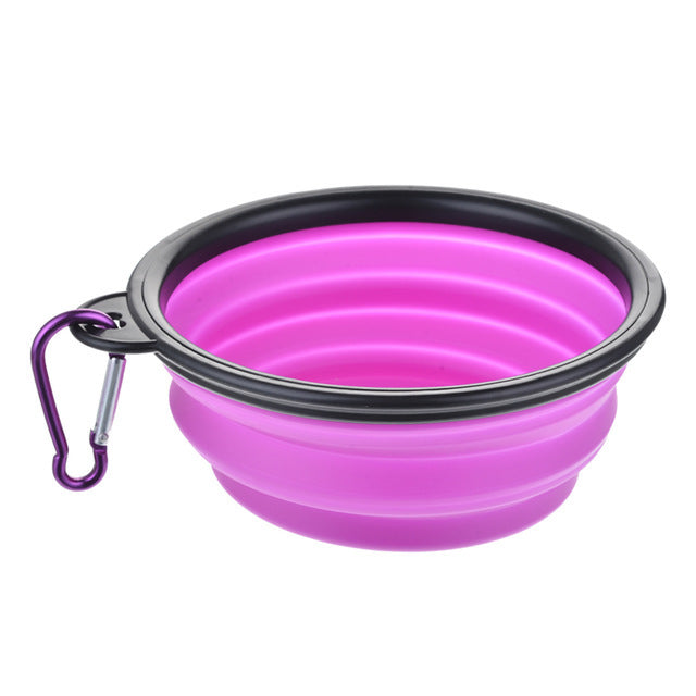 Silicone Large Foldable Pet Bowl