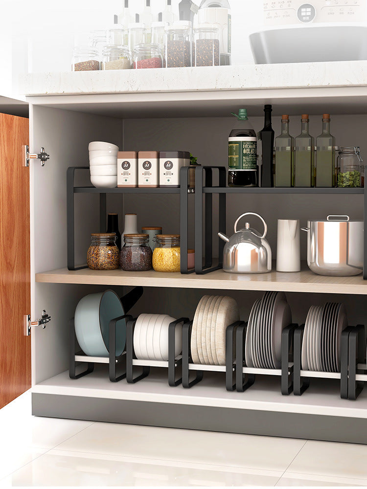 Multifunctional Plates and Dishes Storage Rack