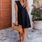 Women summer new hollow V-neck dress