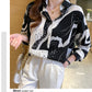 Women long-sleeved casual fashion shirt top