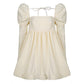 Women French retro generous collar black tutu dress