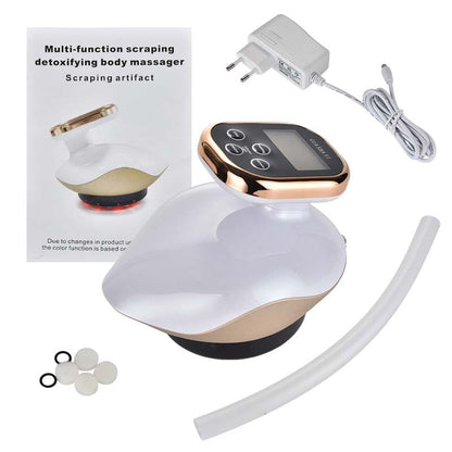 Health care Heating physical therapy meridian electrotherapy scraping device