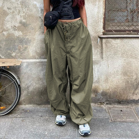 Women Street Simple Casual Trousers