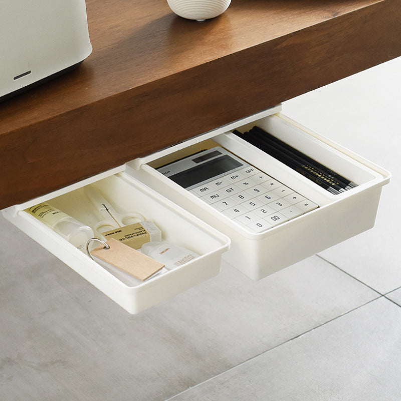 Under the desk storage hidden box - office supplies