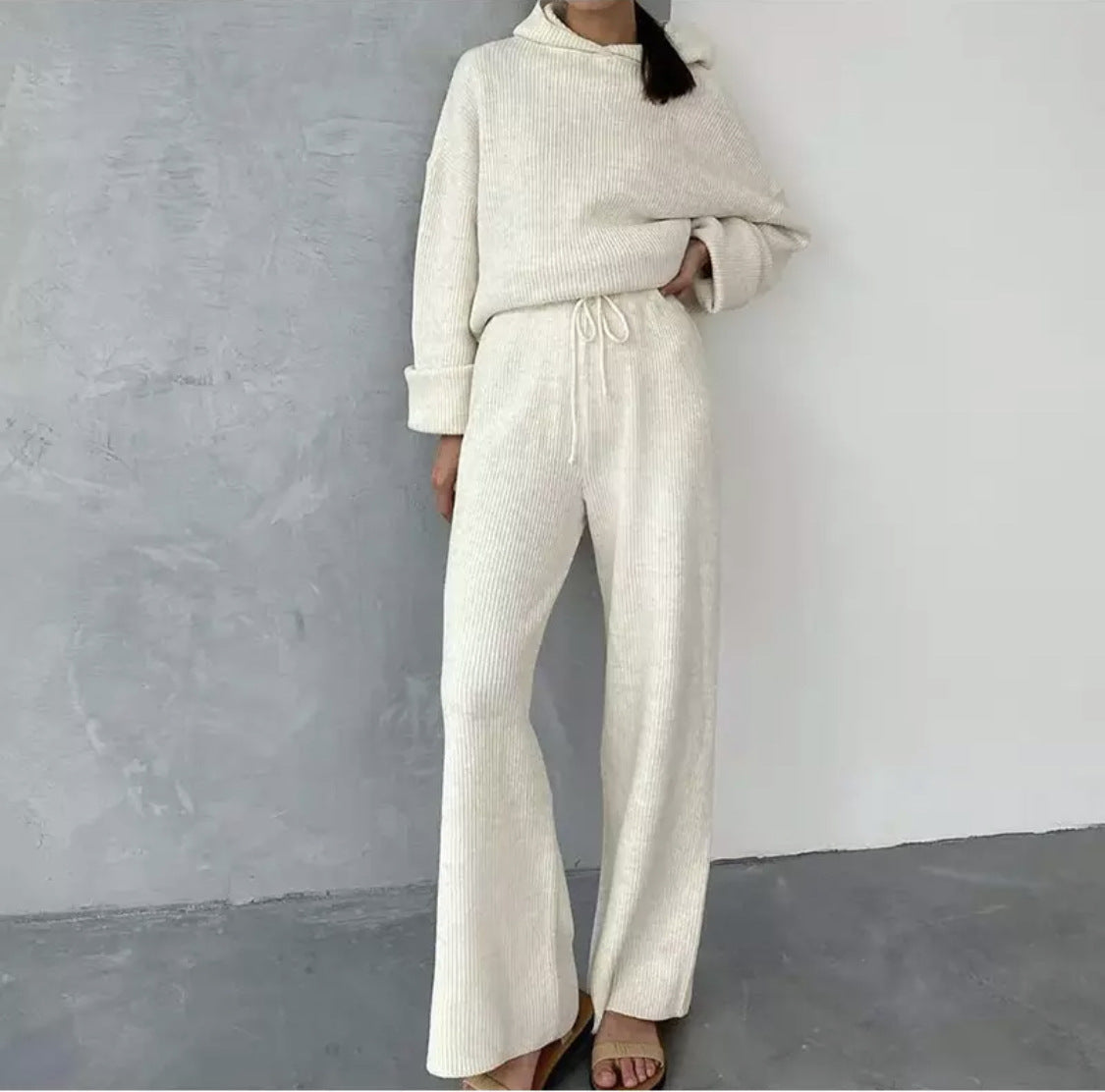 New Women knit two-piece suit