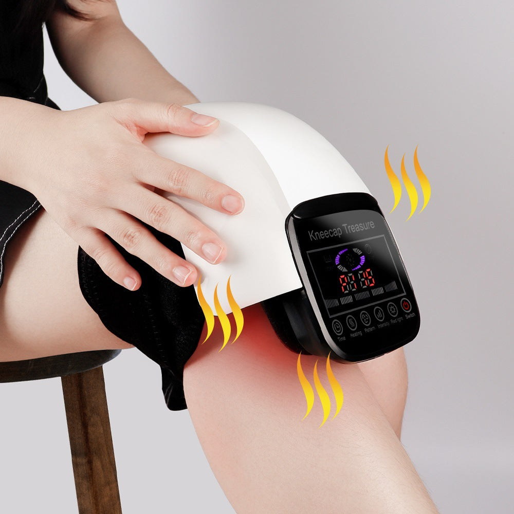 Heating knee joint physiotherapy massager