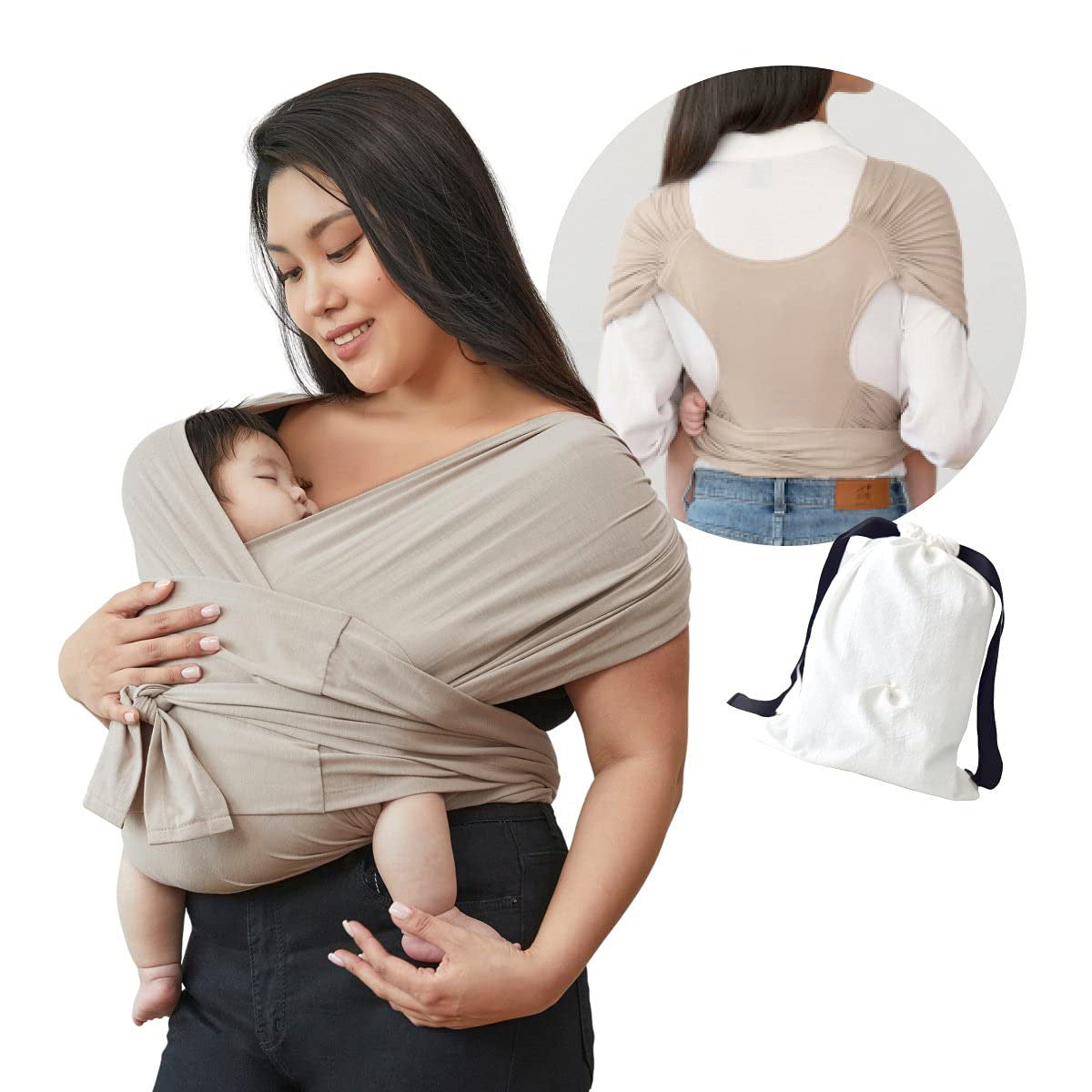 Baby Carrier Front-Hugging Parenting Scarf