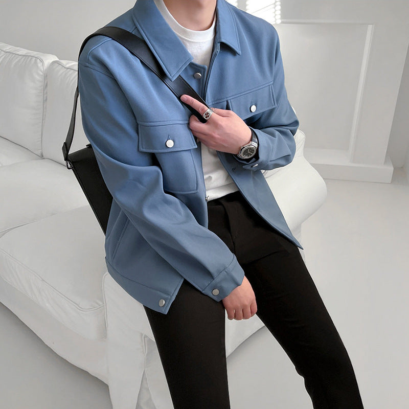 MYQ Korean Men’s trend of casual self-cultivation jacket